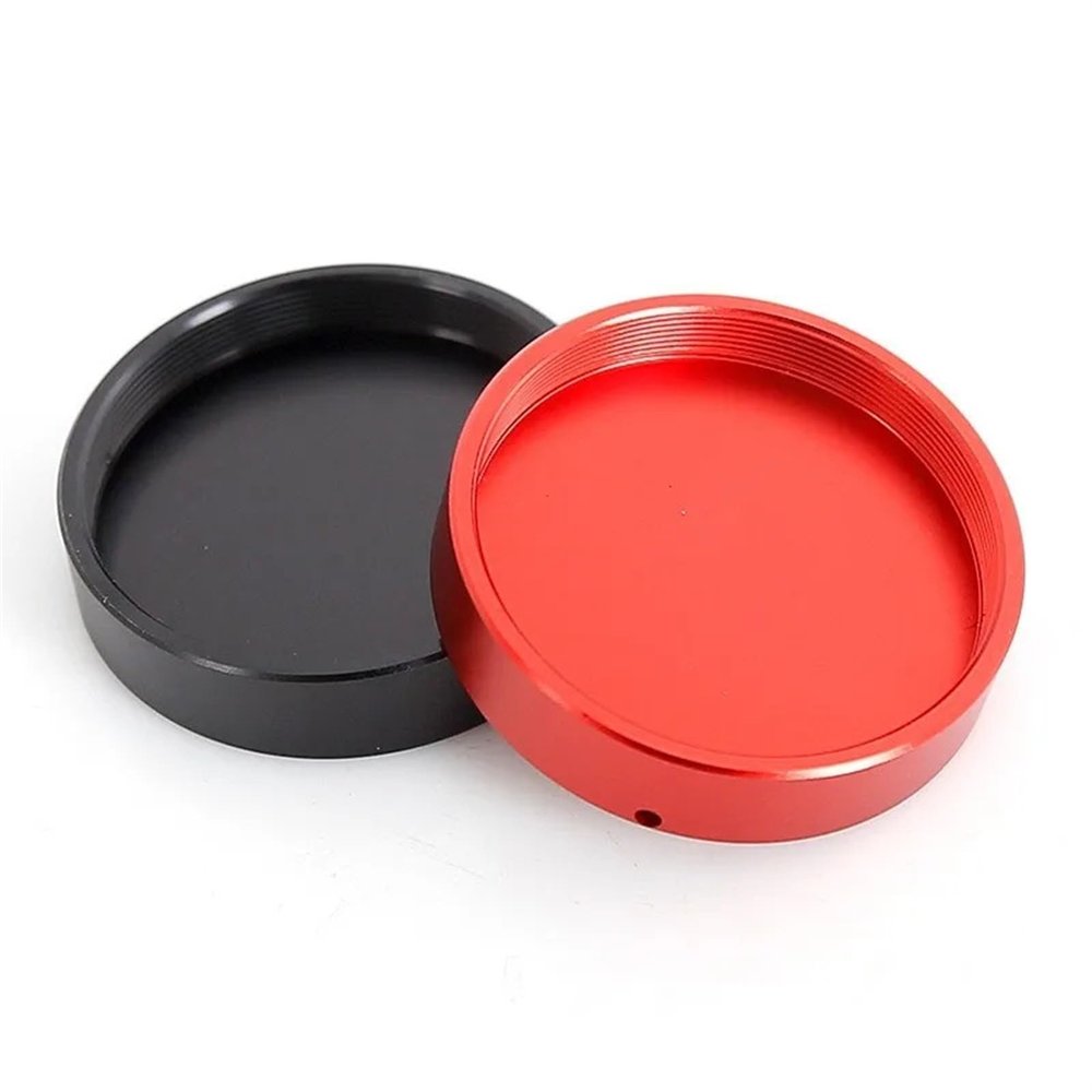 AMNOUR Metal M42X0.75 M48X0.75 dust Cover T2 Threaded Camera Astronomy Main Lens dust Cap 1.25 inches (Color : M42X0.75 Red), JTSF9648