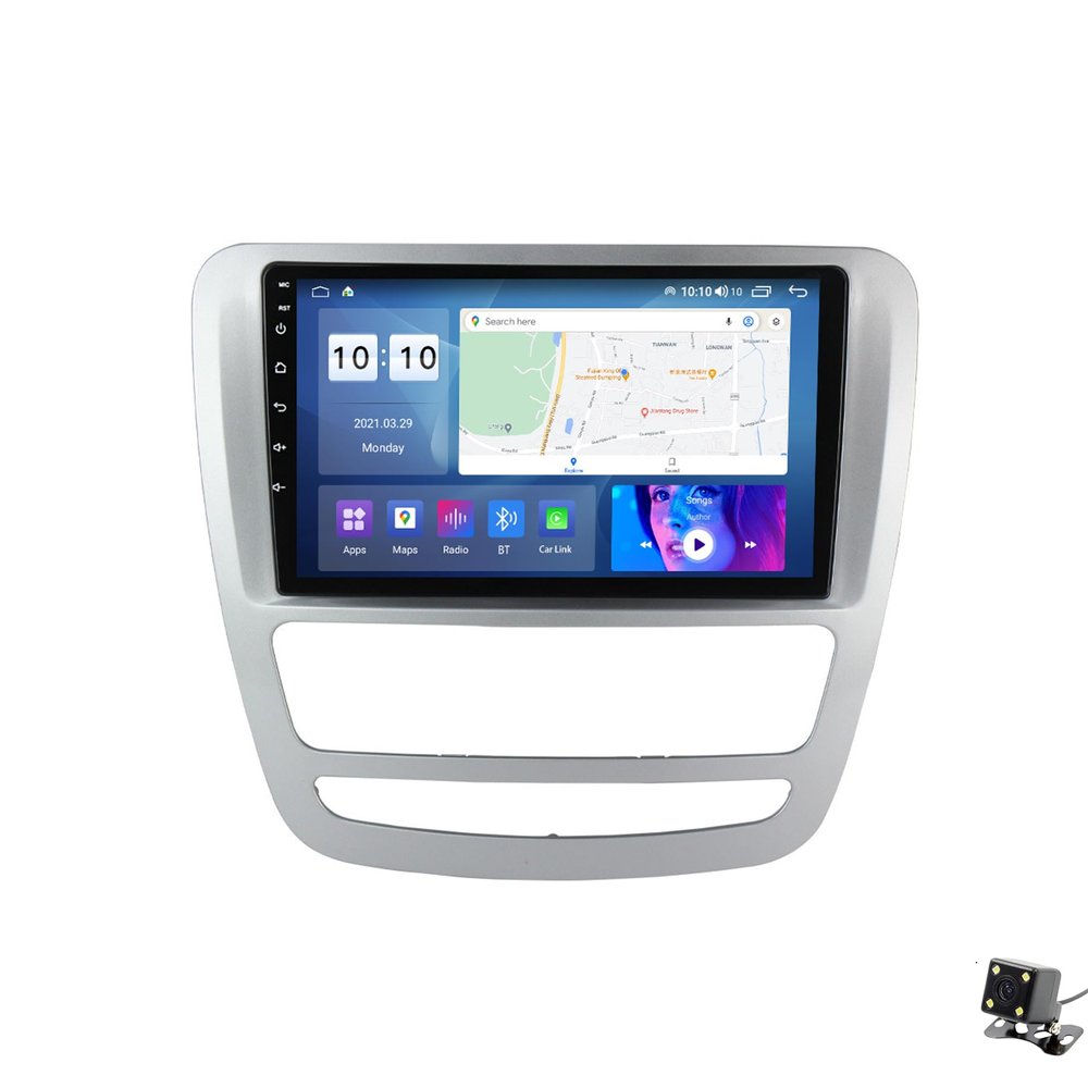 ADMLZQQ Car Stereo 9" Android 12 Double Din Bluetooth Autoradio for JAC T6 T8 2015-2018,Touchscreen Radio with GPS Car-Play Bluetooth SWC Backup Camera Mirror Link 5G WiFi AM/FM,M500s