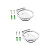 OSALADI 2pcs Hollow-Carved Design Speaker Holder Wall-Mounted Practical Speaker Stands view 1