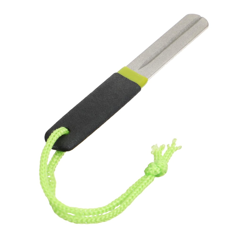 Yardwe 1pc Portable Fishing Hook Sharpener Double Sided Hone for Sharpening Lightweight and Compact Fishing Accessory for Outdoor Use Suitable for Gear