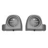 Mats-Csrewy Lower Vented Fairing Speaker Pods 6.5 inch for Harley Touring, FLT, FLHT, FLHTCU, FLHRC, Road Glide, Road King, Street Glide, Electra Glide 2014-2023 Charcoal Grey Denim view 1