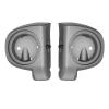 Mats-Csrewy Lower Vented Fairing Speaker Pods 6.5 inch for Harley Touring, FLT, FLHT, FLHTCU, FLHRC, Road Glide, Road King, Street Glide, Electra Glide 2014-2023 Charcoal Grey Denim view 4