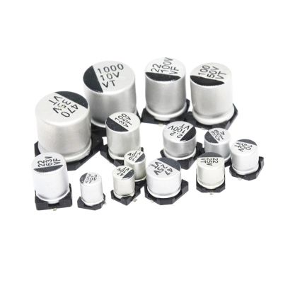 20pcs SMD Electrolytic Capacitor Aluminum 6.3V 10V 16V 25V 35V 50V 1UF 2.2UF 4.7UF 10UF 47UF 100UF 220UF 330UF 470UF 680UF (Size : 16V 680UF)