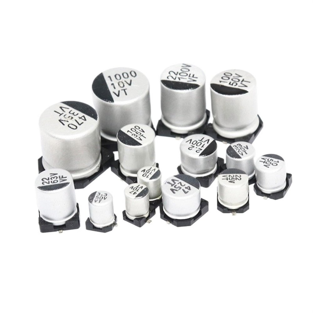 20pcs SMD Electrolytic Capacitor Aluminum 6.3V 10V 16V 25V 35V 50V 1UF 2.2UF 4.7UF 10UF 47UF 100UF 220UF 330UF 470UF 680UF (Size : 16V 680UF)