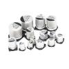 20pcs SMD Electrolytic Capacitor Aluminum 6.3V 10V 16V 25V 35V 50V 1UF 2.2UF 4.7UF 10UF 47UF 100UF 220UF 330UF 470UF 680UF (Size : 16V 680UF) view 1