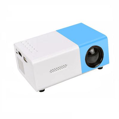 1pc High-definition Mini Lightweight Home Projector, Experience An Unprecedented Home Theater Experience (blue+white)