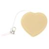 Mobestech 1pc Heart-Shaped Screen Cleaner Multi-use Eyeglasses and Camera Lens Wipe Reusable Pendant Convenient for Phones and Screens Easy Dust and Fingerprint Removal view 1