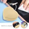 Mobestech 1pc Heart-Shaped Screen Cleaner Multi-use Eyeglasses and Camera Lens Wipe Reusable Pendant Convenient for Phones and Screens Easy Dust and Fingerprint Removal view 4
