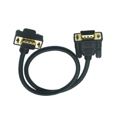 10M 5M 3M 0.5M 90 VGA Monitor Right Up & Down Angle Male to Straight Male Adapter Cable Fit Compatible Projector Computer Monitor HDT (Color : Up Angled, Size : 5m)