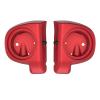 Mats-Csrewy Lower Vented Fairing Speaker Pods 6.5 inch for Harley Touring, FLT, FLHT, FLHTCU, FLHRC, Road Glide, Road King, Street Glide, Electra Glide 2014-2023 Wicked Red Denim view 4