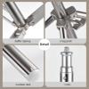Andoer 200cm Stainless Steel Light Stand, Photography Tripod Stand with 1/4" Screw for Photography Studio/LED Video Light/Umbrella Ring Light/Softbox view 4