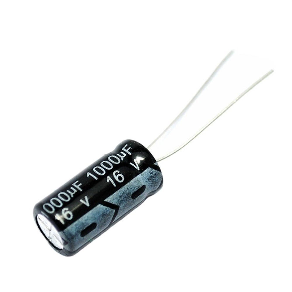 10PCS 1000 uF 16V 8 * 16 8 * 12mm DIP Aluminum Electrolytic Capacitor 1000uF 16V 16V 1000uF 16 V 1000 uF (Size : 16V1000UF 8X12)