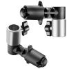 2 Pack Reflector Holder Clips,Backdrop Clamp,Photography Studio Reflector Disc Holder Clip Positioning Clamp Mount Adapter for Light Stand with 5/8" Stud view 2