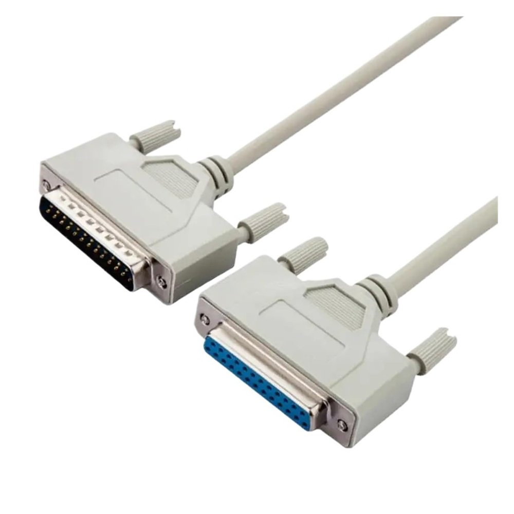 10M 5M 1.5M DB25 25Pin Male to Female M/F Parallel LPT Cable DB25 to DB25 Fit Compatible Printer DB 25 Parallel Cable (Size : 10M, Color : Male-Female)