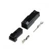 Artemisia 2 Sets Tyco 2 Pin Car Speaker Pug Tweeter Plug Electric Harness Female Male Connector Compatible with Ma~da 174057-2 174056-2 (Color : Army Green, Size : 2 Set of Female) view 2