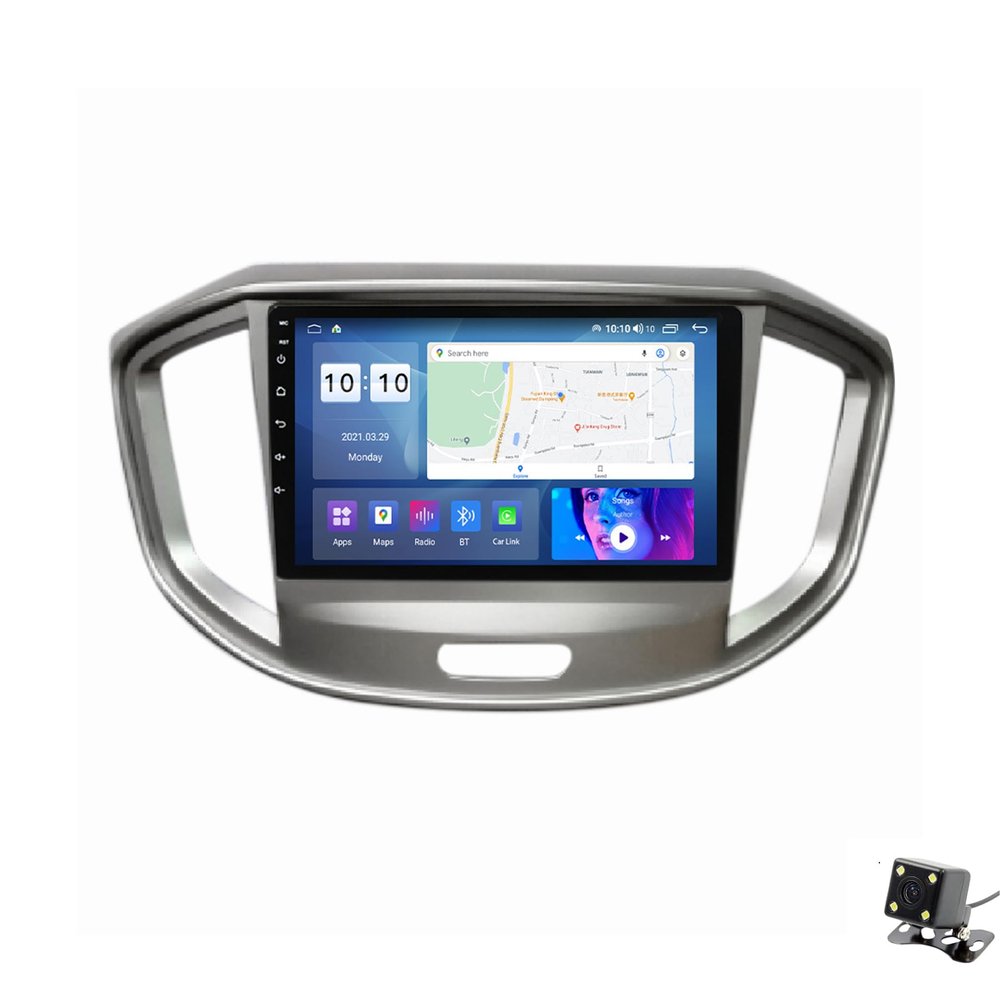 ADMLZQQ Double Din Car Stereo Multimedia with Bluetooth and 9" Touchscreen Android 12 for JAC Refine M4 2016-2018,with GPS/Car-Play Android/SWC/Backup Camera/Mirror Link/4G WiFi,M600s