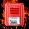 CFTGIW DC12V 24V Sound and Light Fire Alarm Warning Strobe Siren A The Two Wire System is Used for Wiring. The Main L Lert Safety System Fire Alarm Pull Station Strobe System view 3