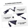 HOMSFOU 30pcs Quick Release System Connector Clip Adapter for Camera Strap for Mirrorless Cameras Easy Installation for Neck Shoulder Straps view 4