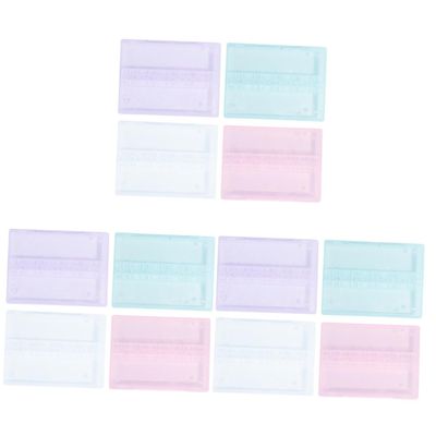 FRCOLOR 12pcs Art Tool Storage Case Portable Grinding Bits Organizer Box for Nail Salon Compact and Design and Colors