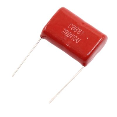 TQASER 5pcs/lot 0.1uF 2000V 2KV CBB CBB81 104 100NF 2000V104J Polypropylene Film Capacitor Pitch 25mm CBB81