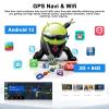 Inefala [2+64GB] Double Din Android 15 Car Stereo with Vertical 9.5 Inch HD Touchscreen, Car Radio with Wireless Carplay Android Auto GPS WiFi Bluetooth FM/RDS EQ SWC Backup Camera MIC view 3