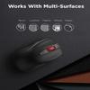 Lenovo USB-C Rechargeable Silent Mouse (WL500) - Silent Buttons, USB-C Rechargeable, Ambidextrous Grip, Adjustable DPI - Plug-and-Play 2.4G Receiver Computer Mouse (Black) view 4