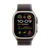 Apple Watch Ultra 2 (GPS + Cellular 49mm) Rugged Titanium Case with Blue/Black Trail Loop, M/L(Renewed) view 2