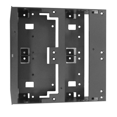 2.5in/3.5in HDD/SSD Drive Bracket, 5.25in Bay Adapter, Fits 6x 2.5in Drives, Supports 7-15mm Heights, PC Storage Expansion