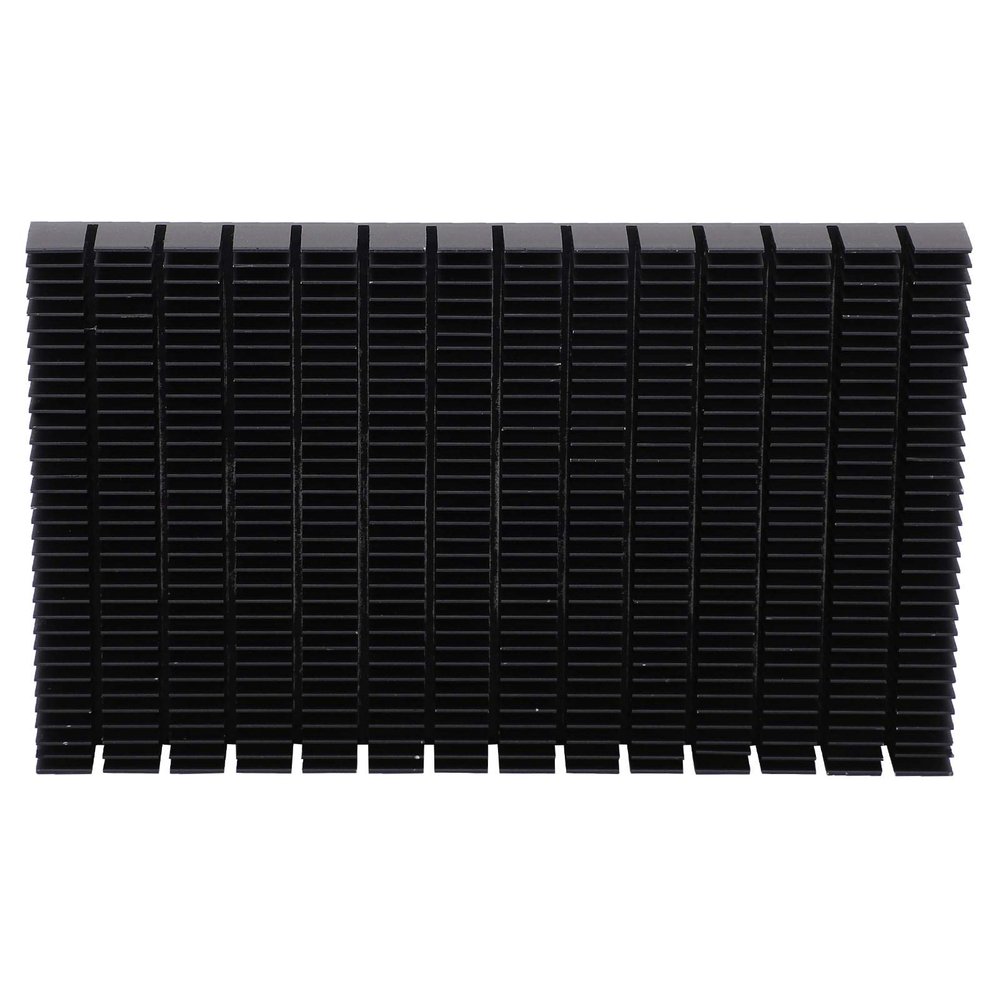 NDNCZDHC Aluminum Heat Sink Heatsink Module Cooling Fin Radiators Cooler Fin for Fan PCB Board CPUs, 90x15x150mm Heatsink Thermal (Black)