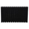 NDNCZDHC Aluminum Heat Sink Heatsink Module Cooling Fin Radiators Cooler Fin for Fan PCB Board CPUs, 90x15x150mm Heatsink Thermal (Black) view 1