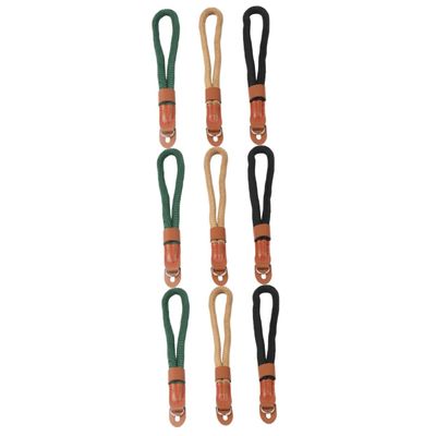 HOMSFOU 9pcs Camera Wrist Lanyard Portable Strap for Compact Cameras Lightweight and Comfortable for Outdoor Use