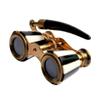 Antique Vintage Opera Glasses Binoculars Mother of Pearl & Handle Brass Gift view 2