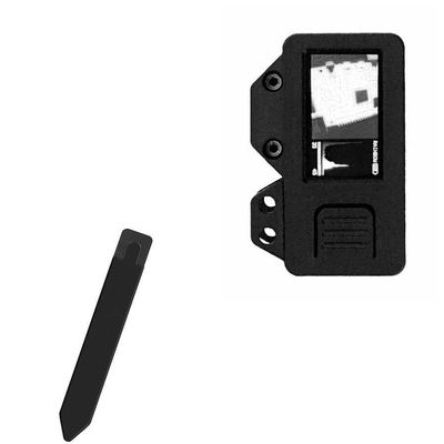 BoxWave Stylus Pouch Compatible with M5Stack M5StickT2 ESP32 Thermal Camera Development Kit (Lepton 3.0) - Stylus PortaPouch, Pen Stylii Holder Carrier Portable Self-Adhesive - Jet Black