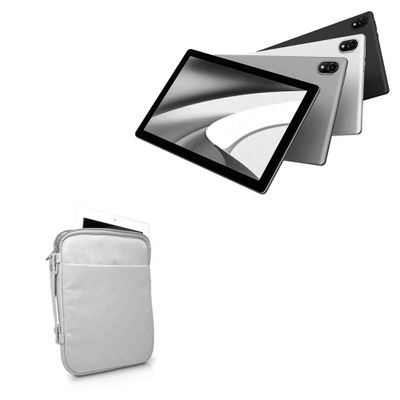 BoxWave Case Compatible with Doogee U10 - Quilted Carrying Bag, Soft Synthetic Leather Cover w/Diamond Design - Cool Grey