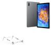 BoxWave Stand and Mount Compatible with Blackview Tab 12 Pro - Pocket Aluminum Stand 3-in-1, Portable Multi Angle Viewing Riser - Metallic Silver view 1