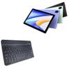 BoxWave Keyboard Compatible with Doogee U10 - SlimKeys Bluetooth Keyboard, Portable Thin with Chiclet-Style Keys - Jet Black view 1