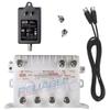 Reliable Cable 5-Port MoCA Cable TV Modem Splitter Signal Booster/Amplifier Kit with Active Return (NOT Recommended for use with Antenna Systems (OTA) and Will NOT Work with Satellite Systems) view 1