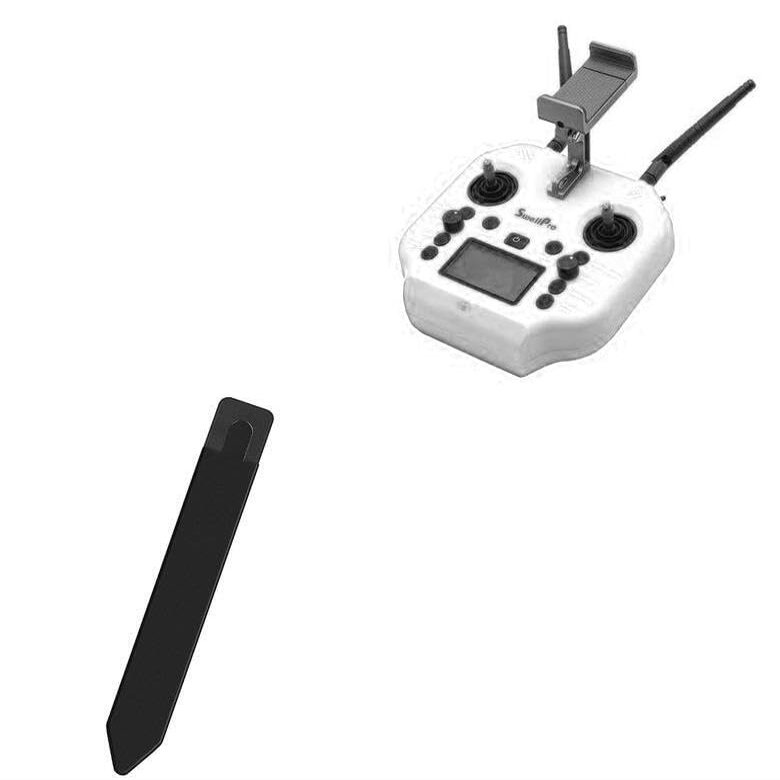 BoxWave Stylus Pouch Compatible with Swellpro SplashDrone 4 Filming Edition Remote Controller - Stylus PortaPouch, Pen Stylii Holder Carrier Portable Self-Adhesive - Jet Black