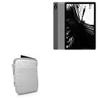 BoxWave Case Compatible with Doogee T10Plus - Quilted Carrying Bag, Soft Synthetic Leather Cover w/Diamond Design - Cool Grey view 1