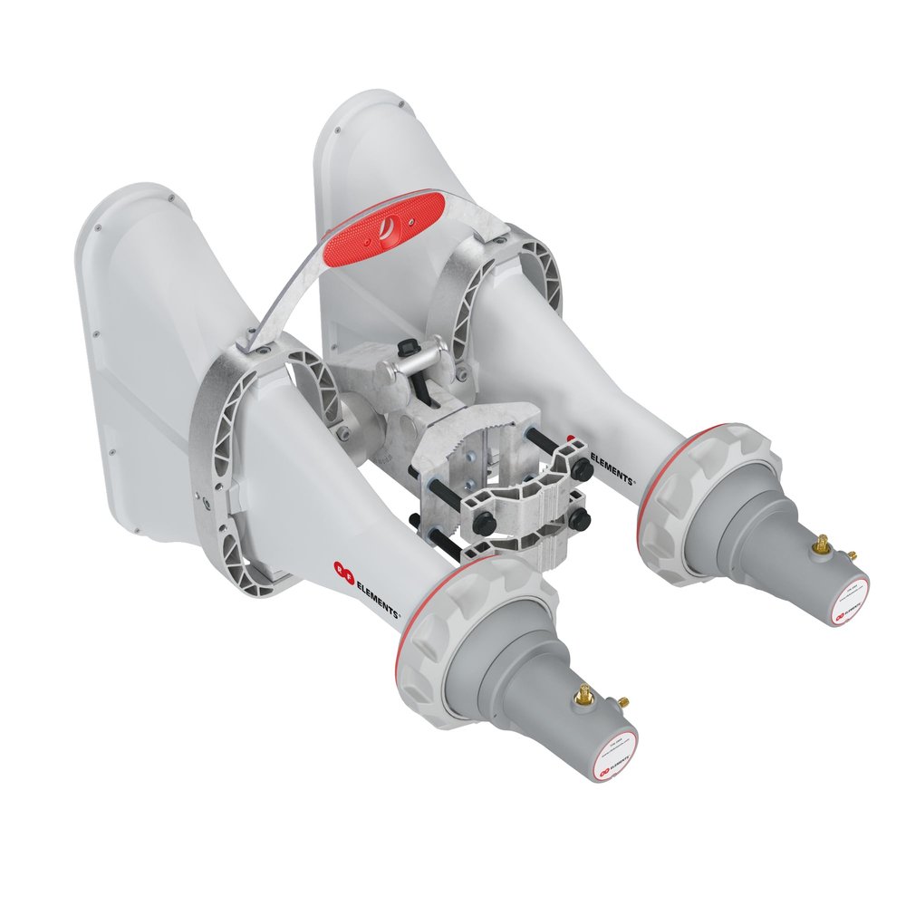 5 GHz 60 4x4 Asymmetrical Horn Antenna