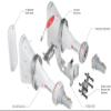 5 GHz 60 4x4 Asymmetrical Horn Antenna view 3