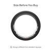Oura Ring Gen3 Horizon - Stealth - Size 11 - Smart Ring - Size First with Oura Ring Gen3 Sizing Kit - Sleep Tracking Wearable - Heart Rate - Fitness Tracker - 5-7 Days Battery Life view 2