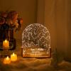 Custom Star Map Night Light,Personalized Constellation Chart Lamp by Date and Location,Star Map Night Light,Gift for Boyfriend/Girlfriend,Birthday,Valentine,Anniversary (Round,6 * 8in-3-color) view 1
