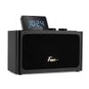 Fuse Zide Vintage Alarm Clock Radio | FM Radio Speaker with Bluetooth | Built-in Microphone | Adjustable LCD Screen | Mid Century Modern Style view 1