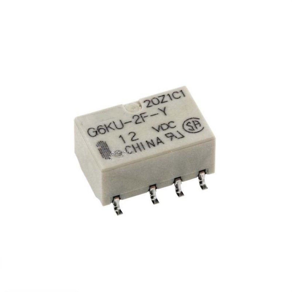 HLELU 5PCS G6KU-2F-Y-5VDC G6KU-2F-Y-12VDC G6KU-2F-Y-24VDC Relay (Size : G6KU-2F-Y-12VDC)