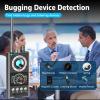 JMDHKK Hidden Camera Detector & Bug Detector  Magnetic Tracker & Wireless Signal Finder for Home, Office, Hotel, Car  Advanced Privacy Protection for Travel & Security (Gray) view 4