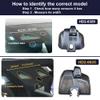 Fitcamx Front 4K+Rear 1080P Dash Cam for Mercedes-Benz C-Class 2022-2025 C300 (HD2-6635) Sedan Coupe Cabriolet, OEM Look, Dual HD Video, Loop Recording, WiFi & APP, G-Sensor, Easy to Set, 128GB Card view 3