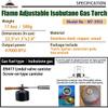 CAMPINGMOON Camping Grill Torch Dual Fuel Head Flame Adjustable for Charcoal Starter with Storage Case MT-3955/I-1010 (Isobutane) view 2