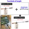 CAMPINGMOON Camping Grill Torch Dual Fuel Head Flame Adjustable for Charcoal Starter with Storage Case MT-3955/I-1010 (Isobutane) view 4