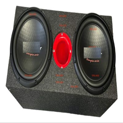 FUGITIVE TREND 2 Champion Double Coil Subwoofer C/Double Drawer Scorpio